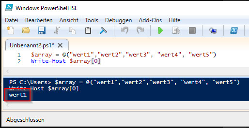 PowerShell Loops Und Array For While Foreach erkl rt 